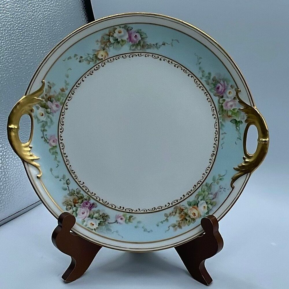 Vintage Haviland Limoges France cake or snack tray.